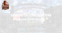 Desktop Screenshot of downtowncheyenne.com